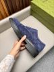 Gucci Man Blue Calfskin Business Leather Shoes 042881 (8)_th.jpg